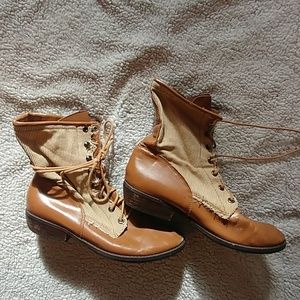 Urban outfitters lace up boots